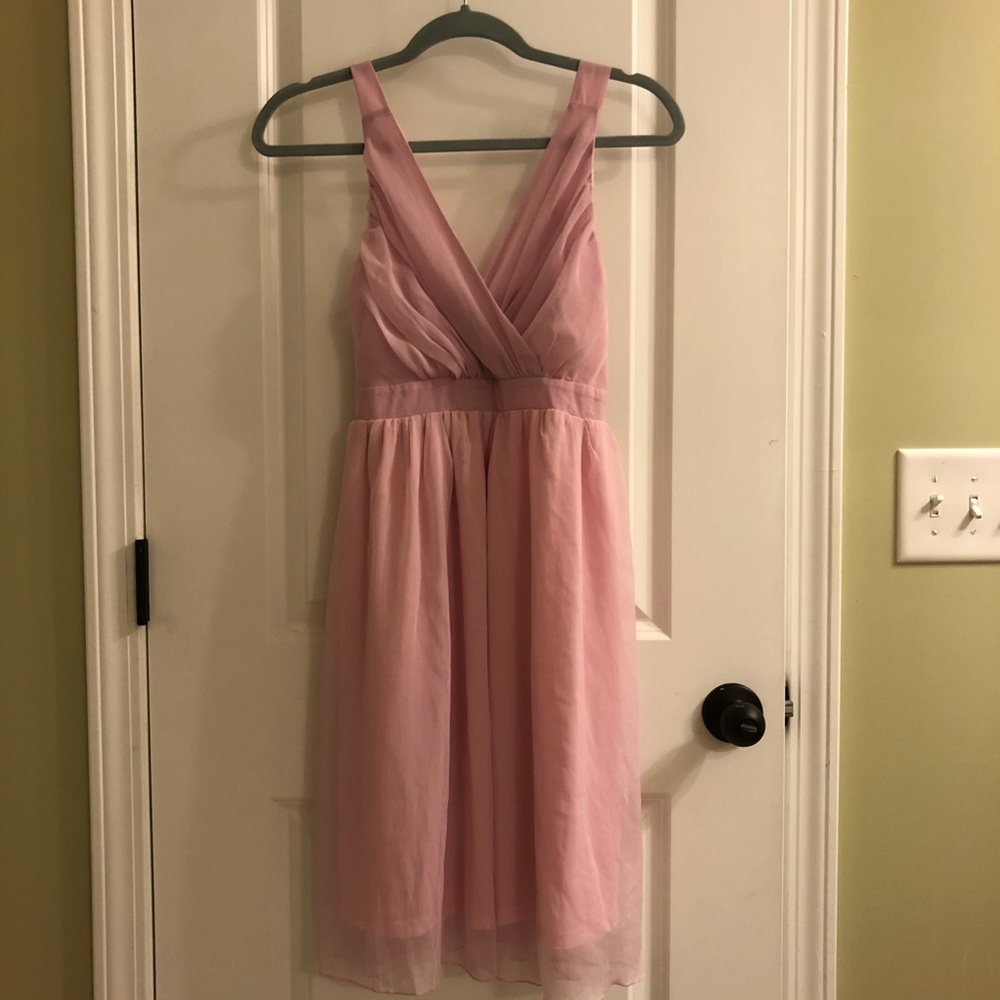 New lilac lavender dress sleeveless cute with mesh